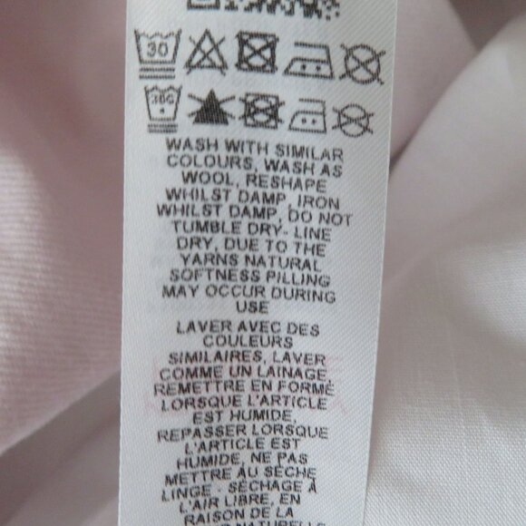 Topshop Womens Light Pink Button-Front Vest Pockets Adjustable Back Size US 6 - Picture 5 of 11